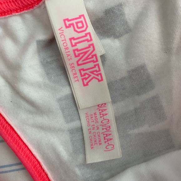 PINK VICTORIA’S SECRET RACERBACK CROP TOP - Size S - Picture 3 of 4